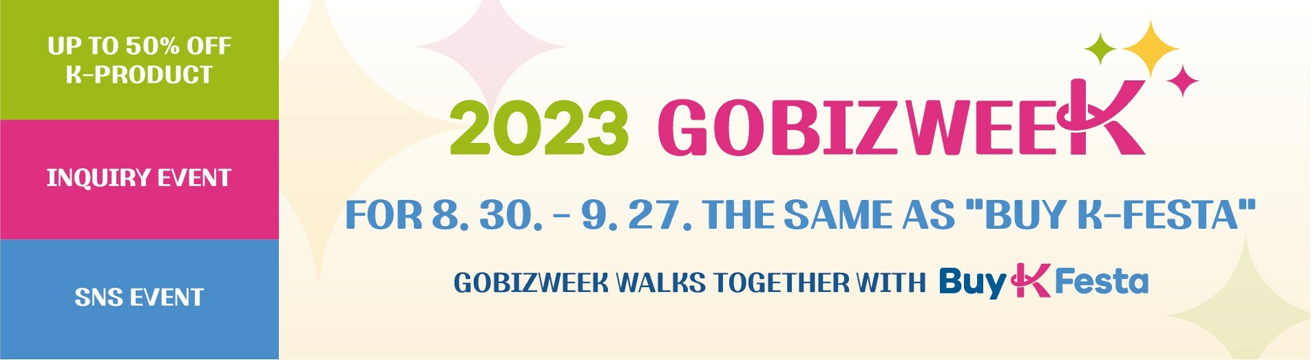 GobizKOREA to hold promotion event 2023 GobizWEEK for global buyers