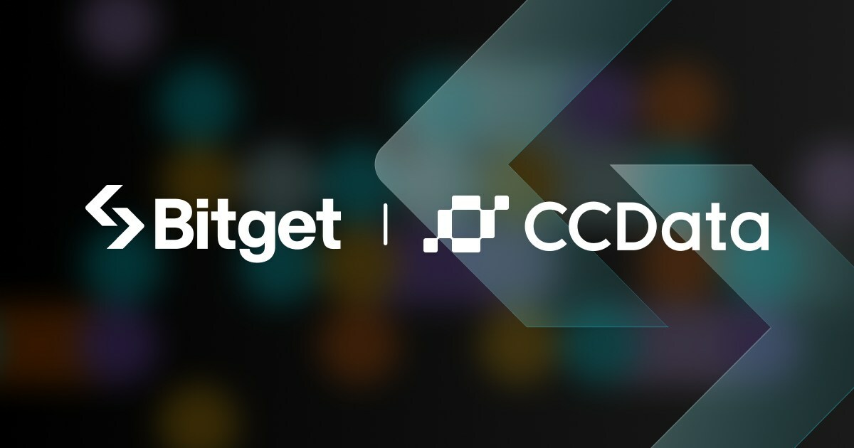 Bitget Enhances Institutional Investor Services via Partnership with Accredited Data Provider CCData