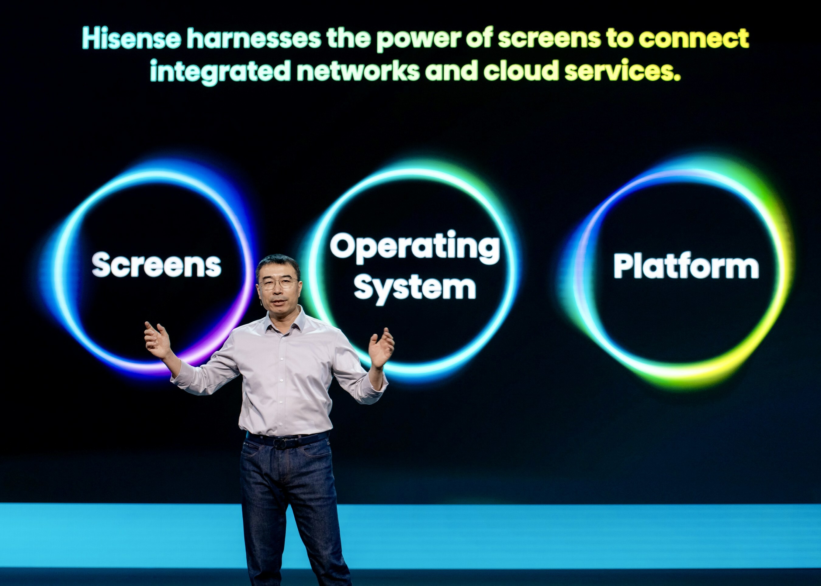 Hisense Group President Fisher Yu Elaborates Technical System 