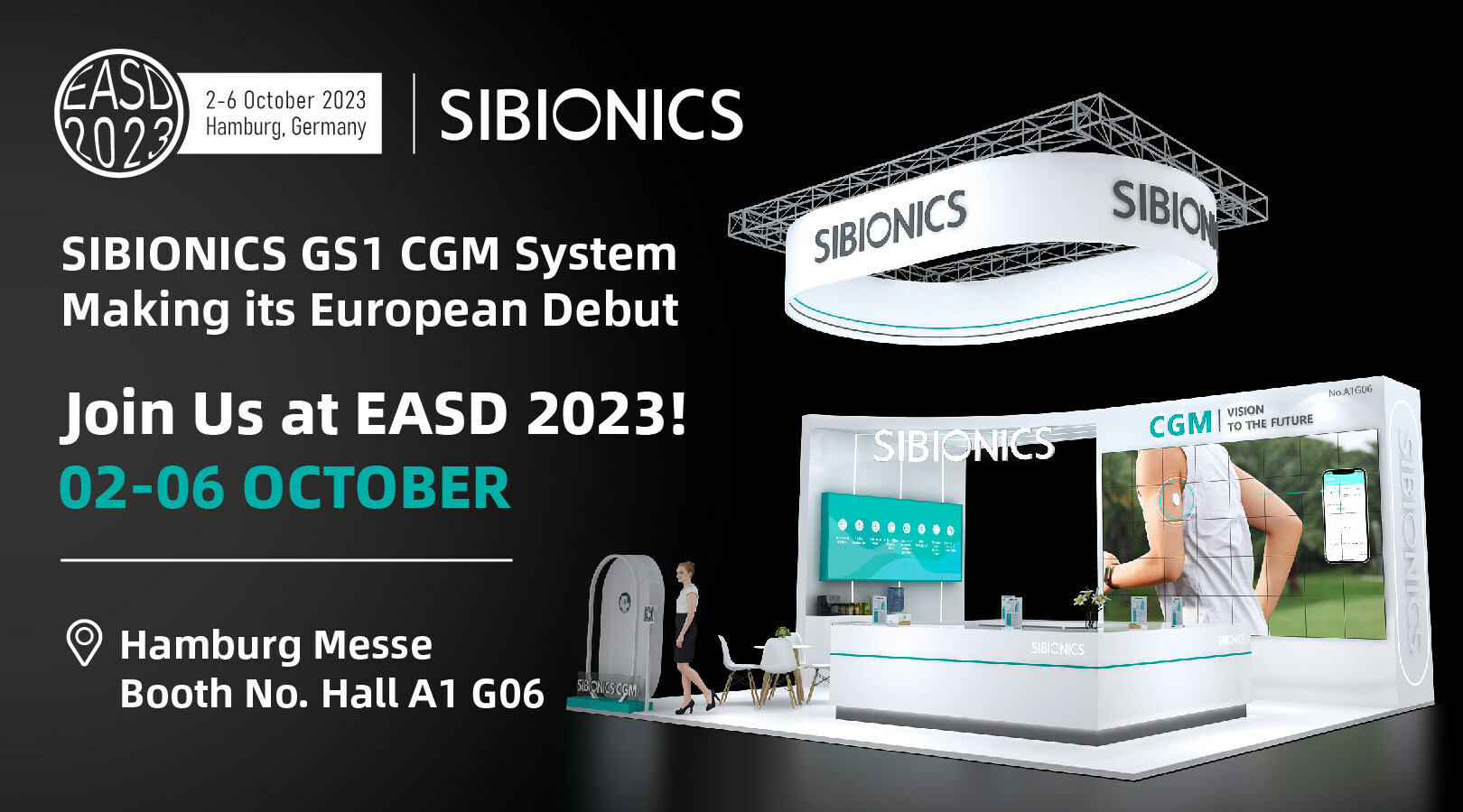 SIBIONICS to Make Debut at the 59th Annual Meeting of the European Association for the Study of Diabetes (EASD)