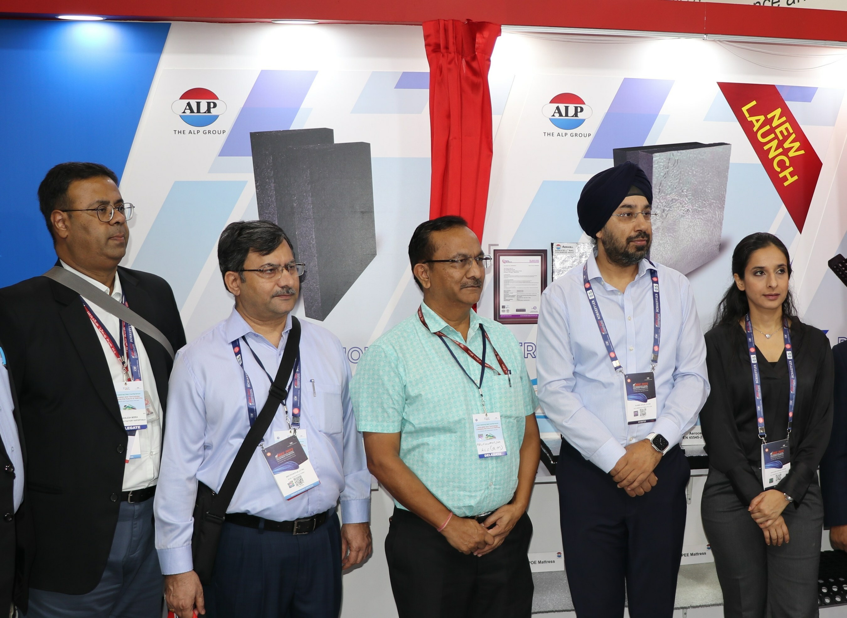 At CII organized International Railway Equipment Exhibition (IREE) - ALP Aeroflex launches, made in India, New Age insulation to suit requirement of high speed rail coaches