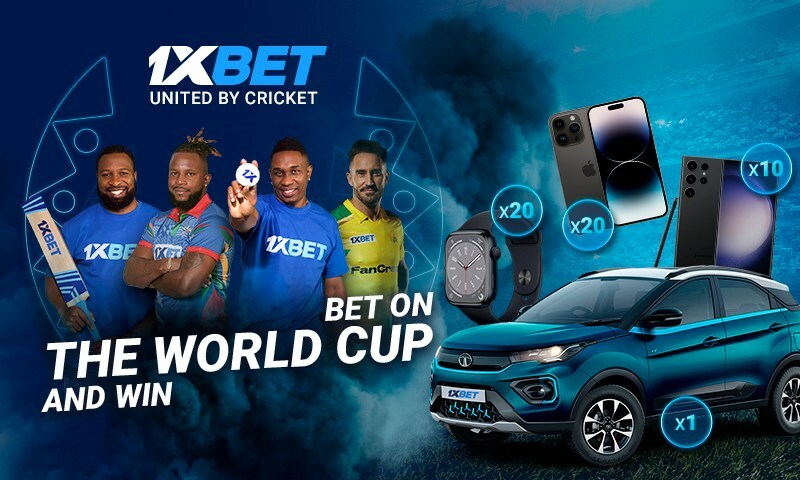 1xBet announces Tata Nexon Car giveaway for contest around ICC World Cup 2023