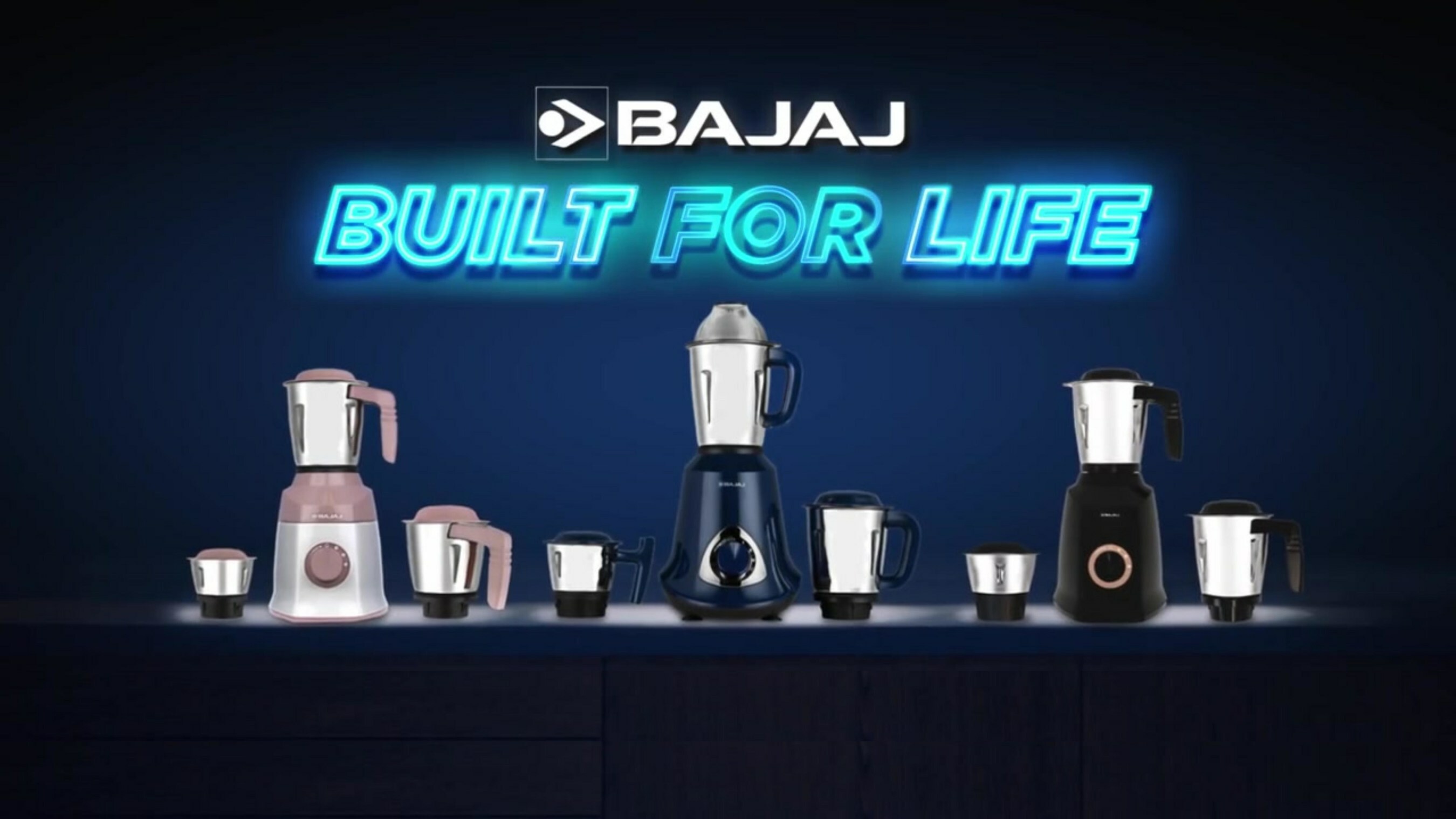 BAJAJ introduces 'Military Grade' Mixer Grinders, reiterates the promise of 'Built for Life'