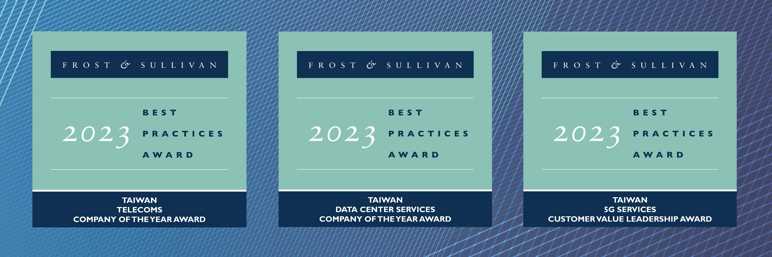 Chunghwa Applauded by Frost & Sullivan for Offering Customer Value in 5G and for Its Market-leading Position in Telecom and Data Center Services