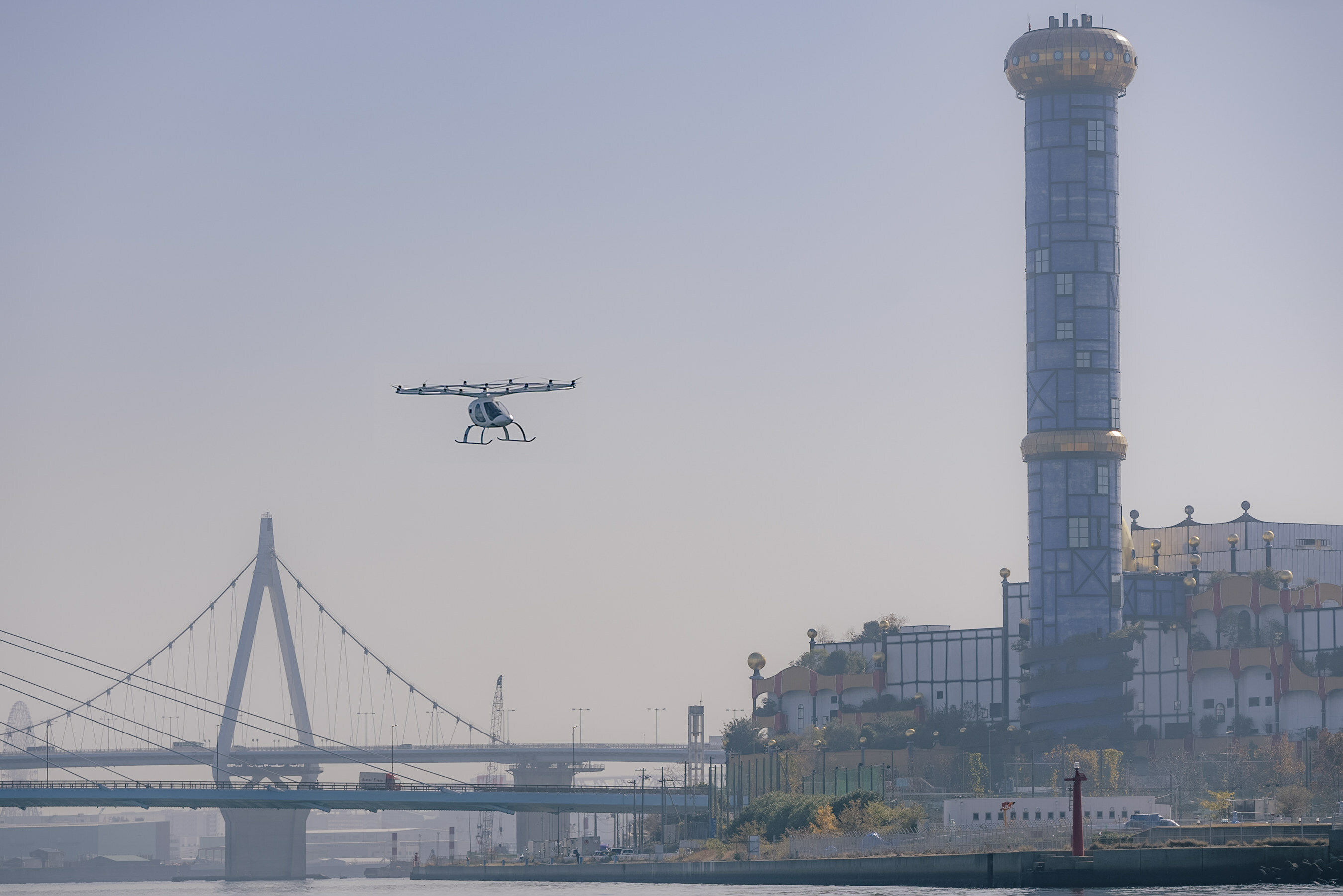 Volocopter Wins Over Young Hearts with First Osaka & Hyogo Flight