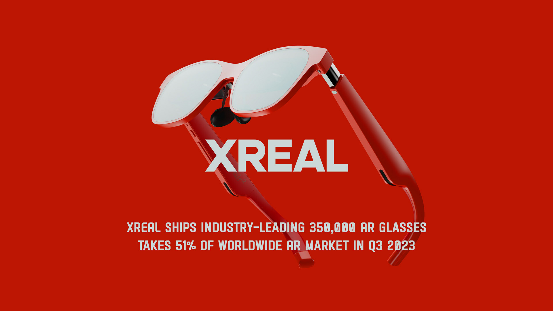 XREAL Ships Industry-Leading 350,000 AR Glasses, Takes 51% of Worldwide AR Market in Q3 2023