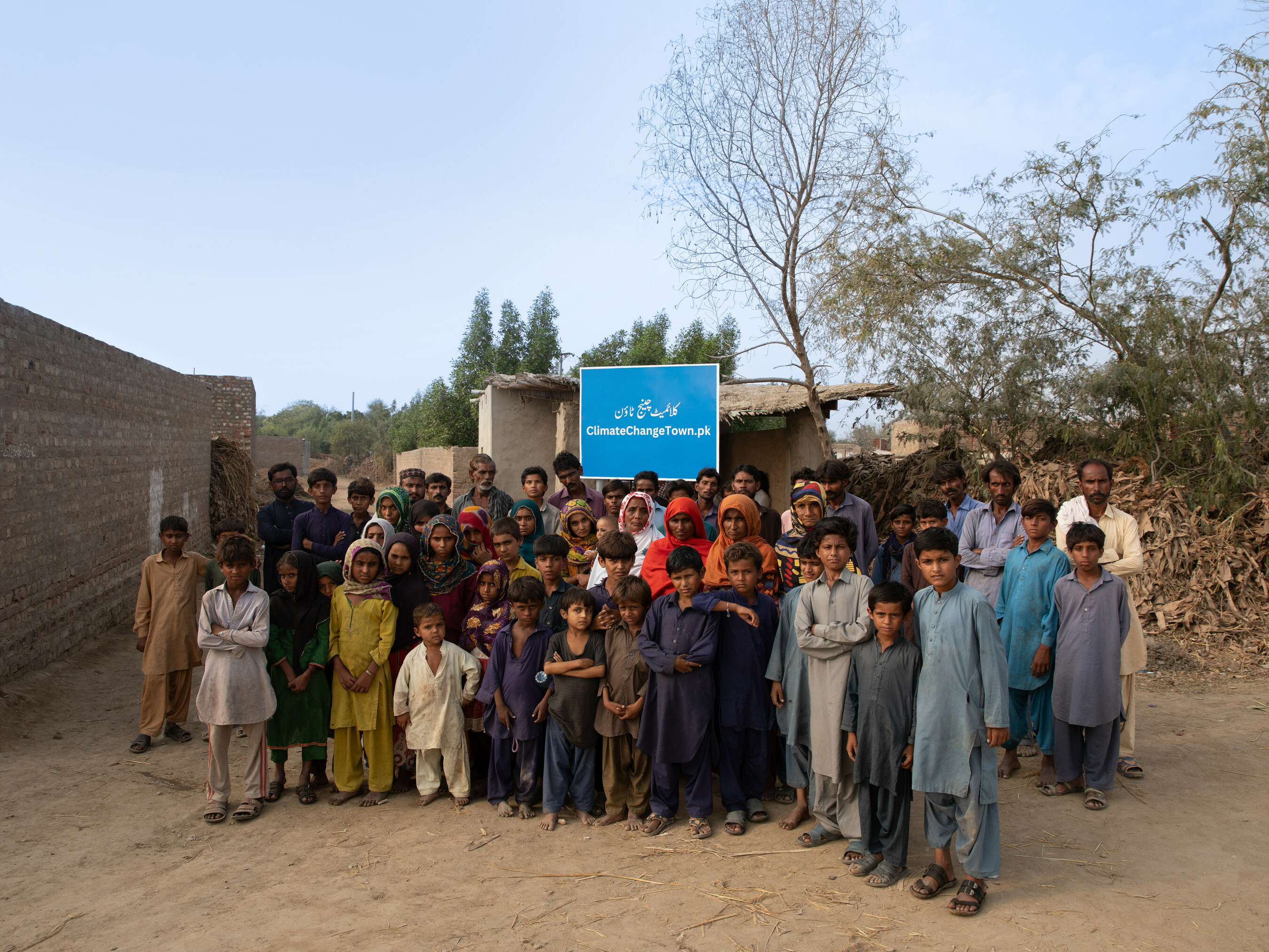 PAKISTAN PUTS CLIMATE CHANGE ON THE MAP BY REBUILDING AND RENAMING TOWN DESTROYED BY FLOODS - CLIMATECHANGETOWN.PK SUPPORTED BY SPHF