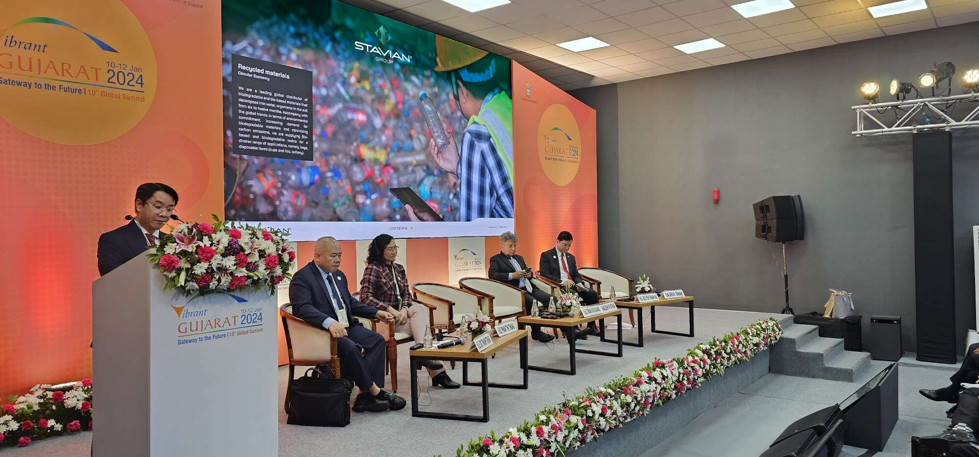 Stavian Group Sets the Stage for Sustainable Industrial Growth at Vibrant Gujarat Global Summit 2024