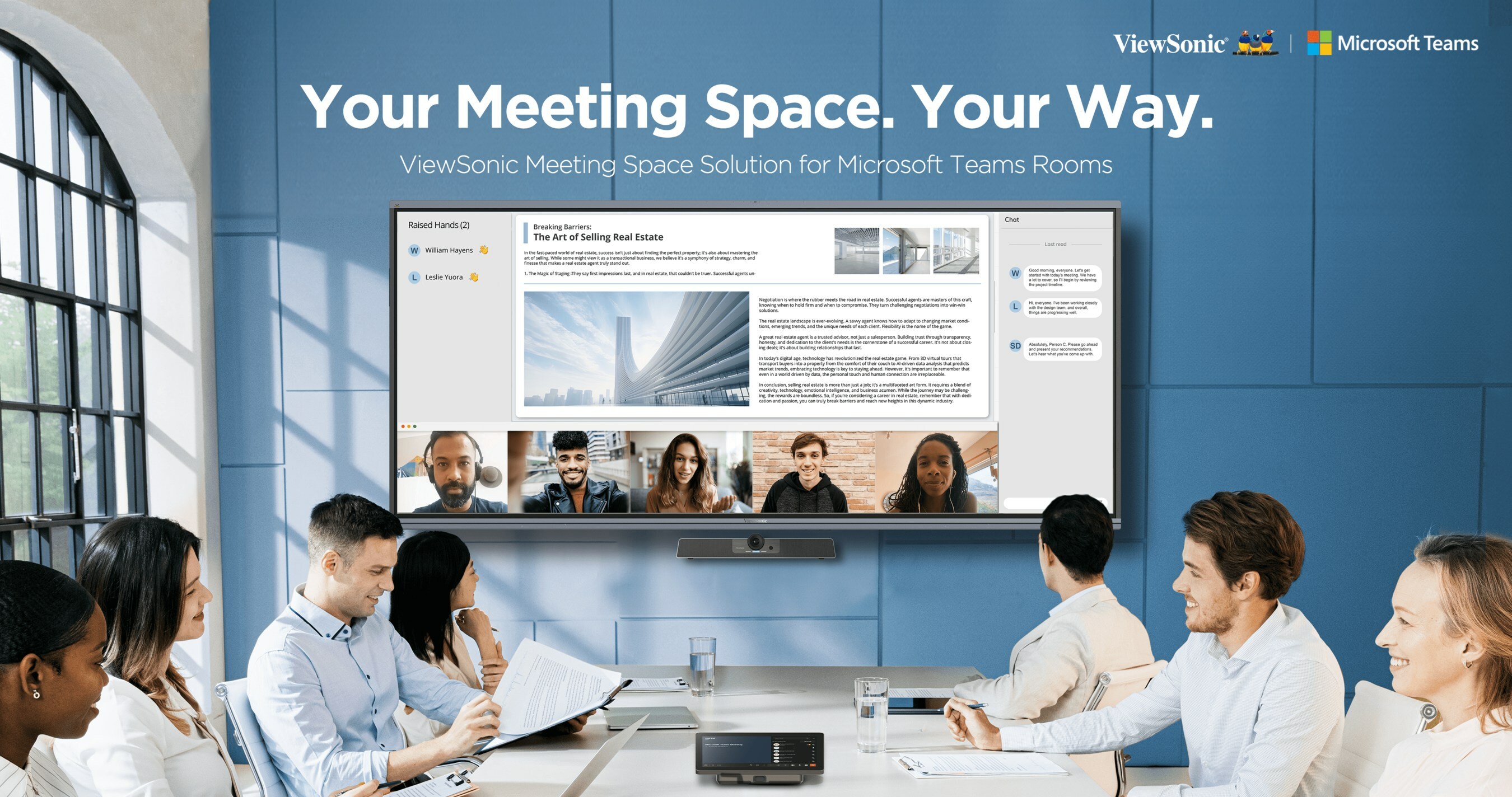 ViewSonic Announces New Meeting Space Solution and TeamWork Software