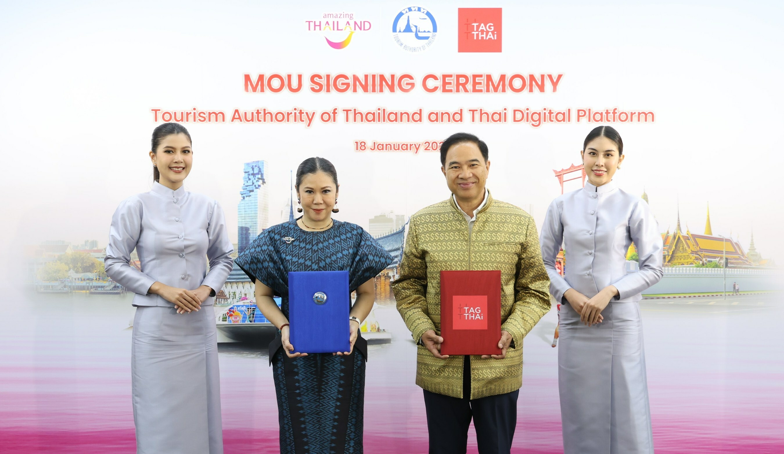 TAT and TAGTHAi sign MOU to bolster Thailand tourism