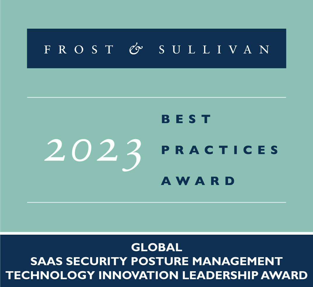 Adaptive Shield Recognized With Frost & Sullivan's 2023 Global Technology Innovation Leadership Award in SaaS Security Posture Management