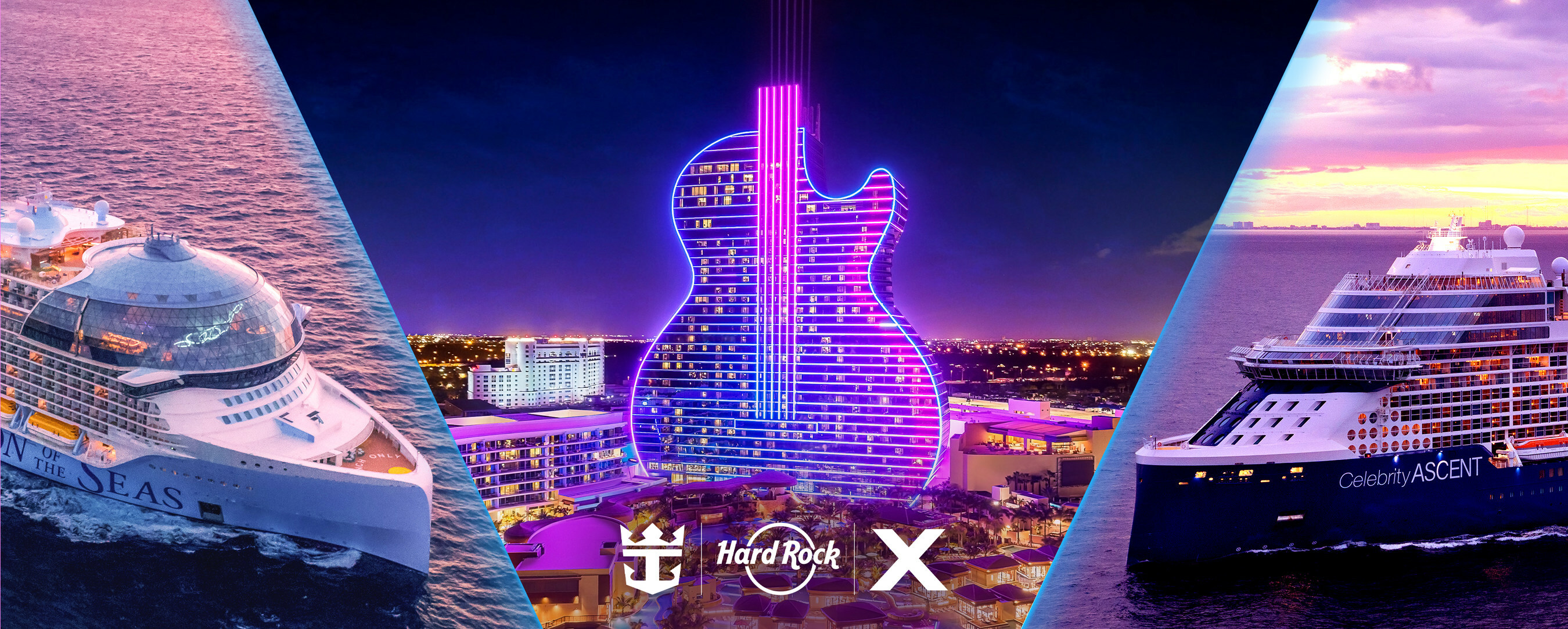 Hard Rock International, Royal Caribbean International and Celebrity Cruises Announce Global Partnership, Bringing Travel Benefits Across Land and Sea