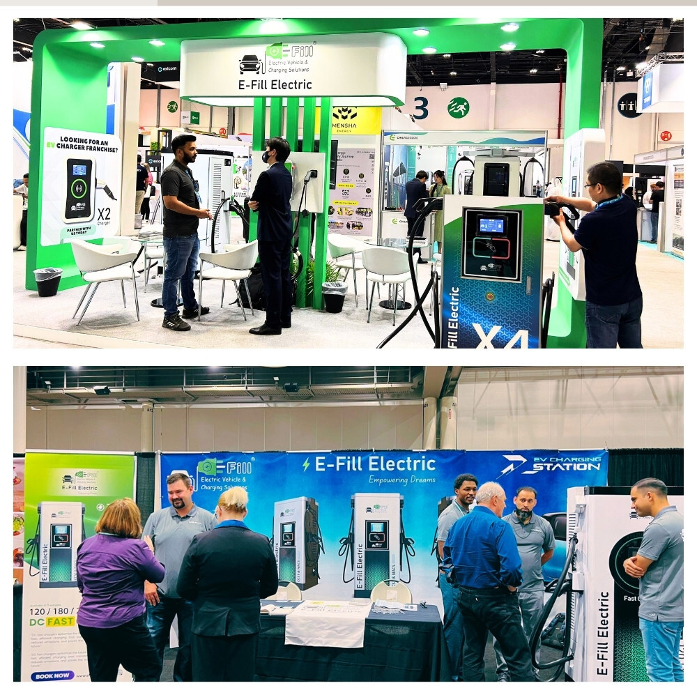 E-Fill Electric Empowers Global Electric Mobility at National Franchise Show, Houston, Texas, USA and Electric Vehicle Innovation Summit, Abu Dhabi, UAE