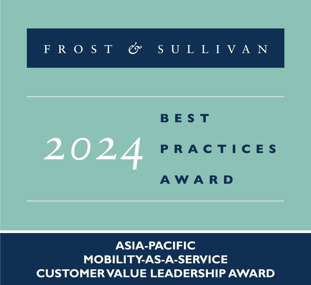 Asia Mobiliti Applauded by Frost & Sullivan for Powering Intelligent Urban Mobility and Offering Customer Value with Its MaaS Solutions