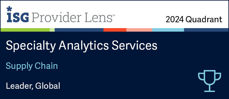 Tredence Named a Leader in 2024 ISG's Provider Lens™ Assessment for Supply Chain Analytics Services