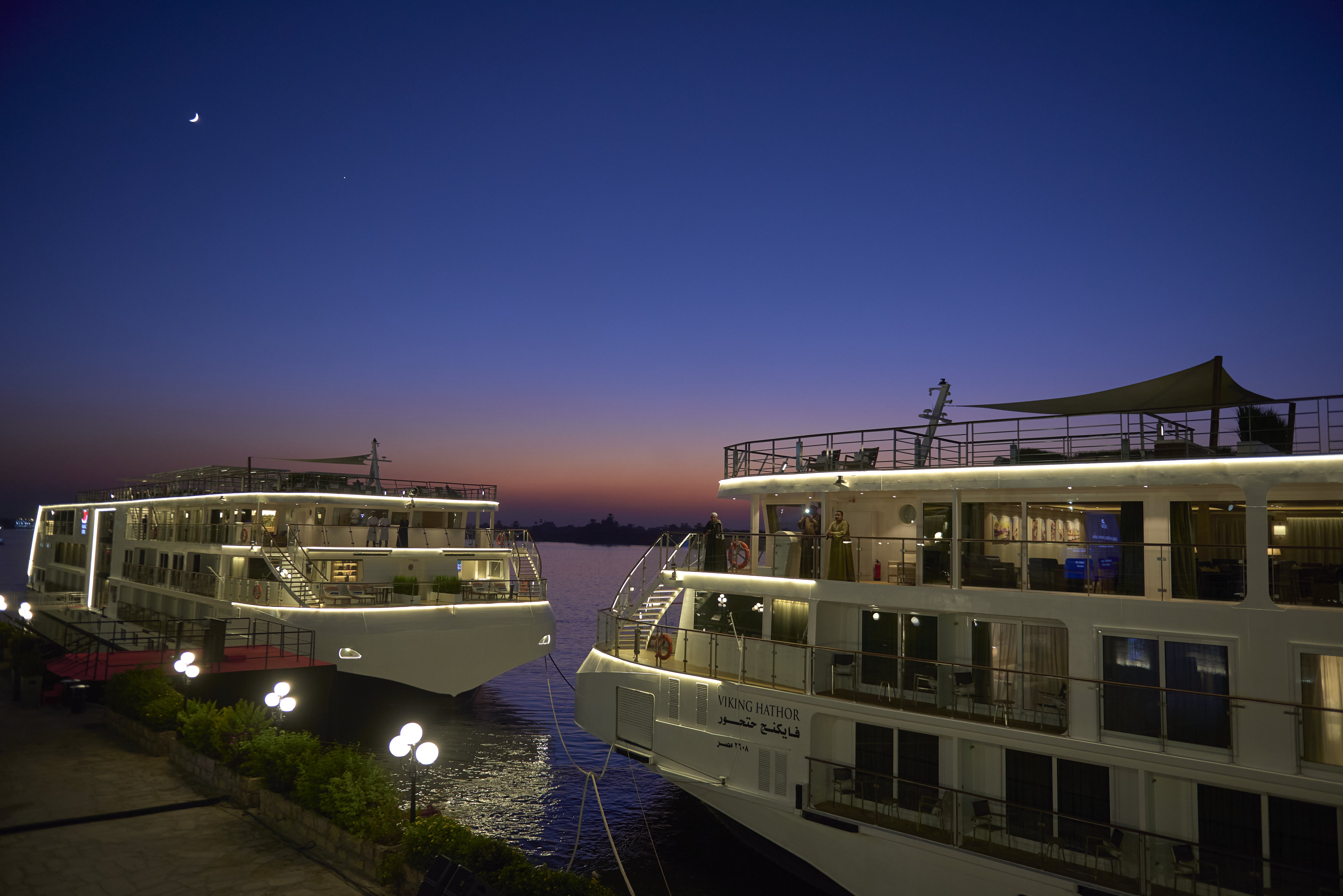 Viking Names Two Newest Nile River Ships in Luxor