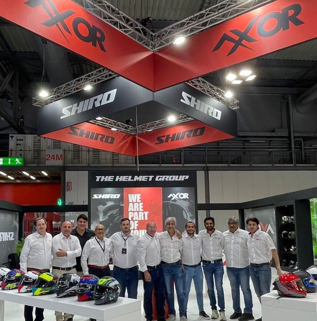 AXOR Helmets Shines at EICMA 2024, Milan, with Global Connections