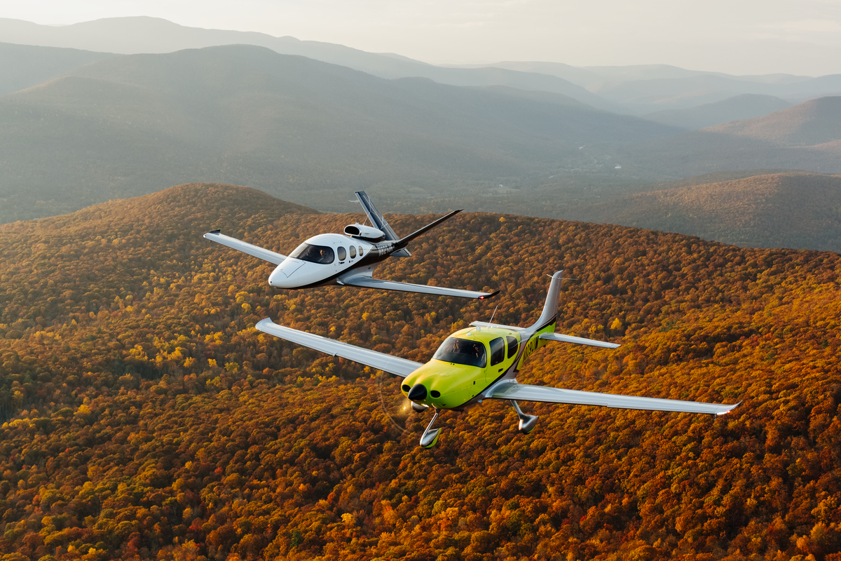 Cirrus SR Series and Vision Jet Receive Transport Canada Civil Aviation Certification