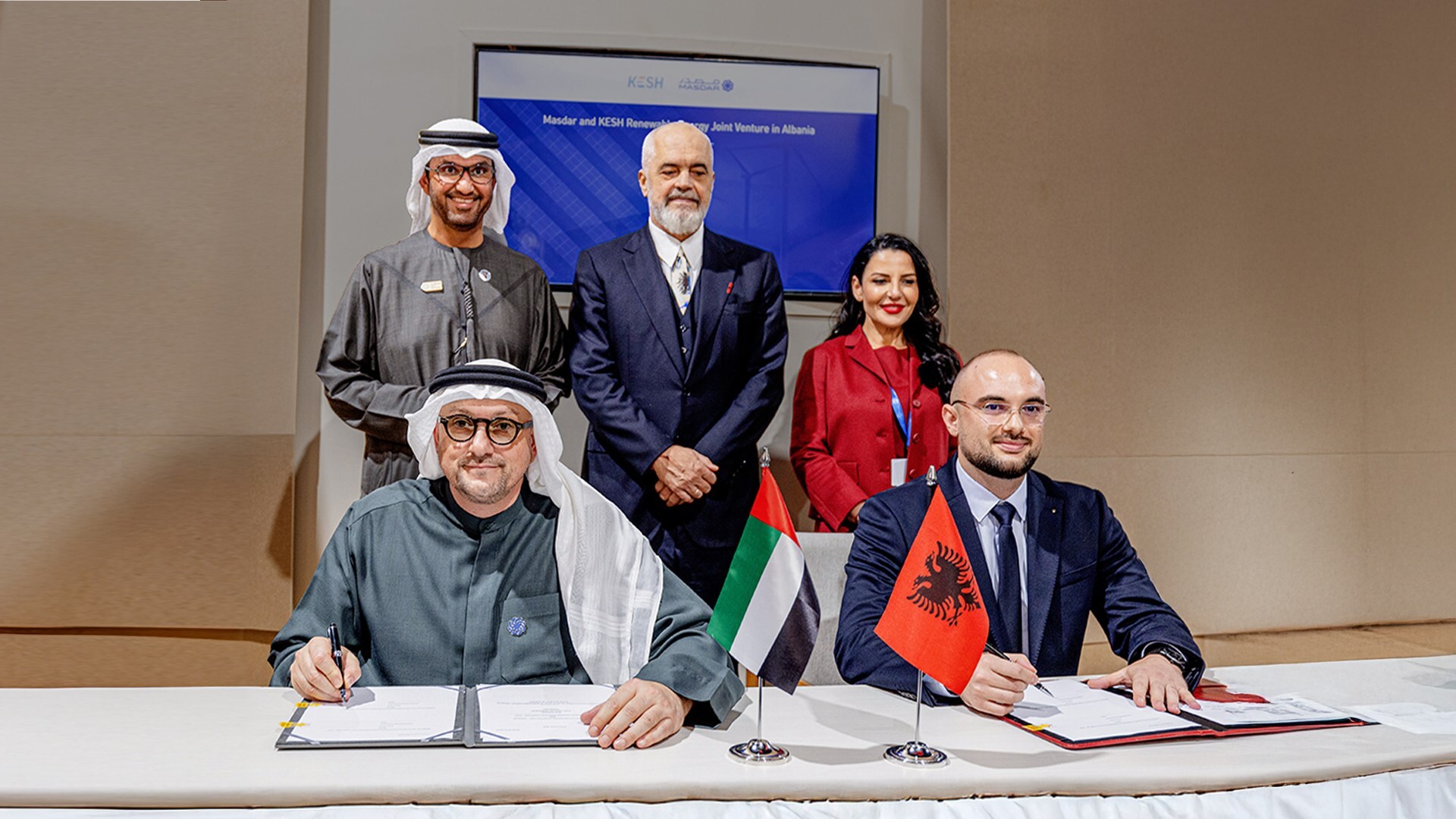 Masdar and KESH Sign Agreement to Explore Renewable Energy Joint Venture in Albania