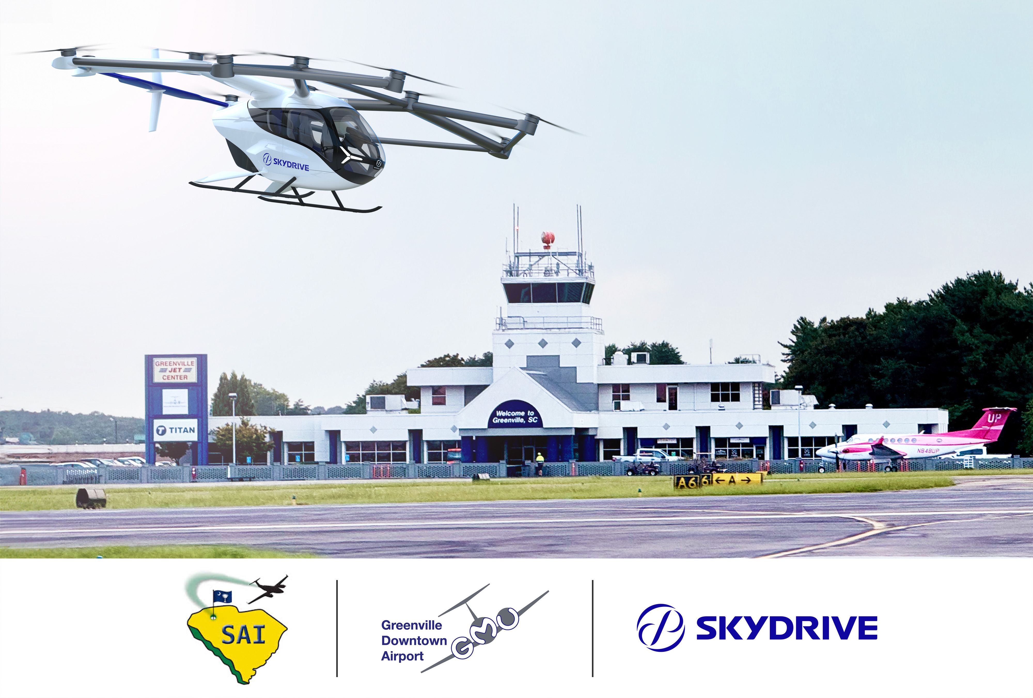 SkyDrive and SAI Flight Unveil Plans for Commercial Electric Air Taxi Routes in South Carolina, Confirm Pre-Order of 10 eVTOL Aircraft