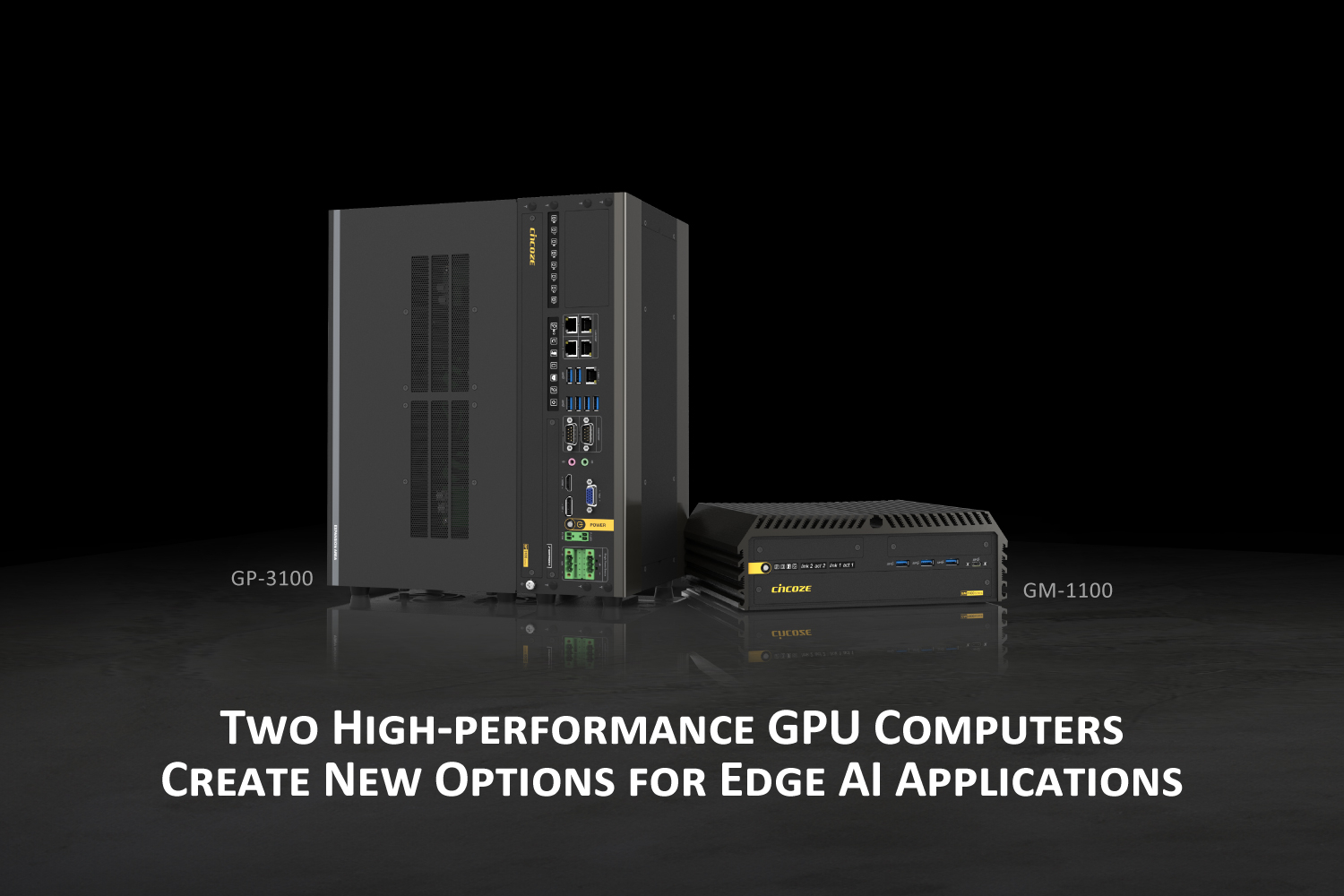 Cincoze’s Two Latest High-performance GPU Embedded Computers Create New Options for Edge AI Applications