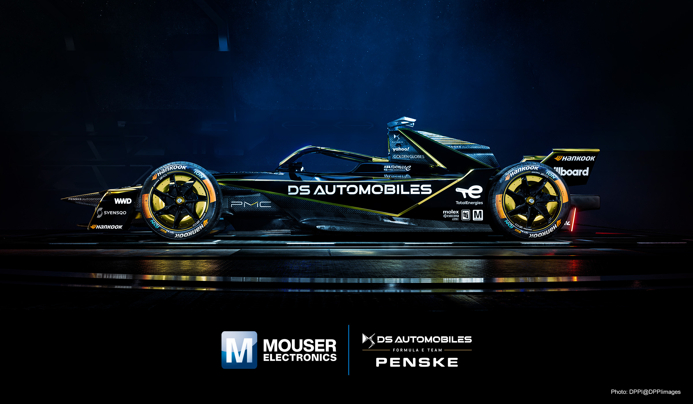 Mouser Electronics Announces Partnership with DS PENSKE for Formula E Season 11 with Debut in Brazil