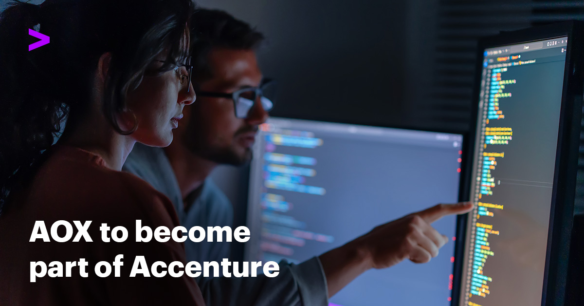 Accenture to Acquire AOX to Help Automotive Clients Develop Software-Defined Vehicles Faster