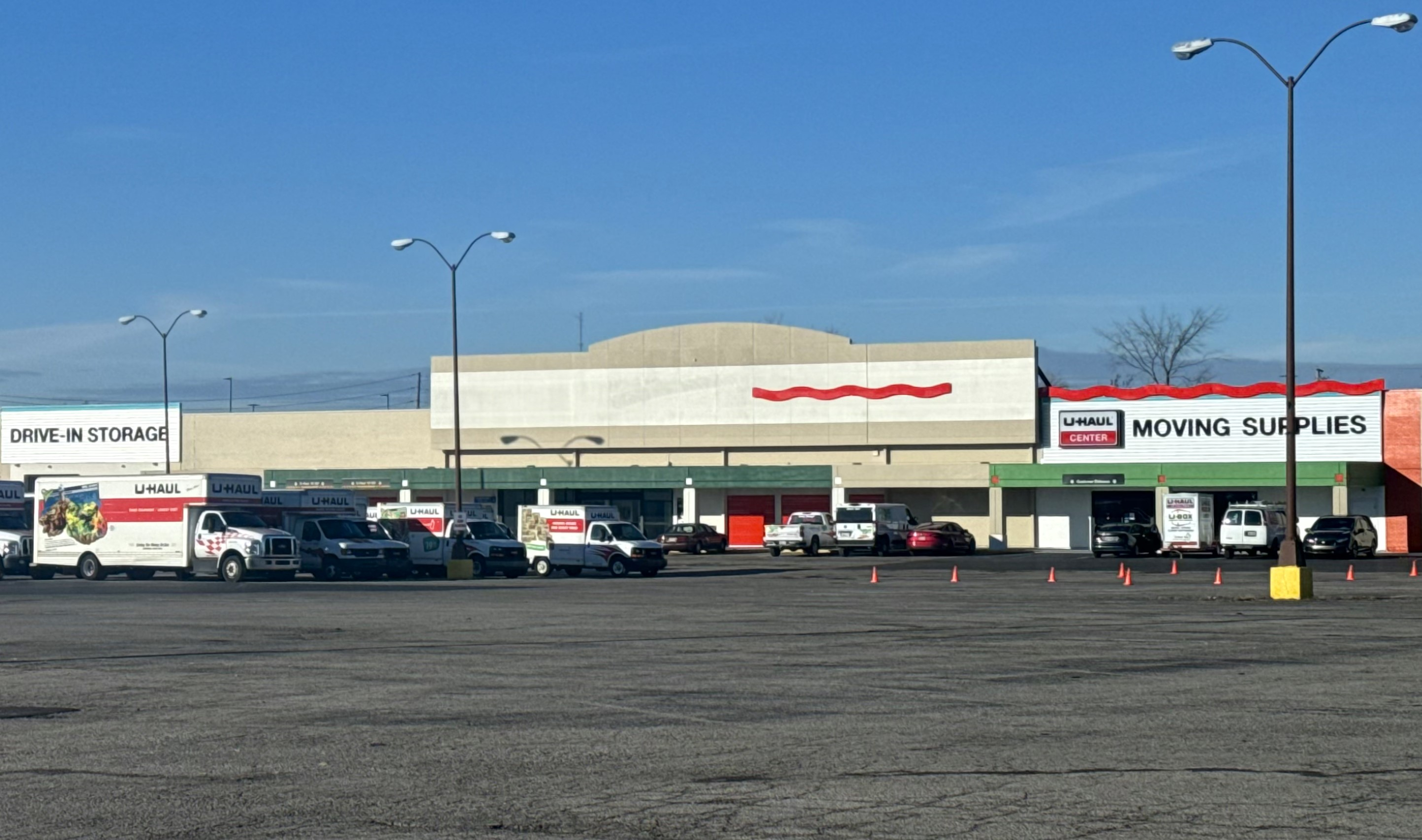 Building Makeover: U-Haul Repurposes Kmart for Full-Service Store in Lima