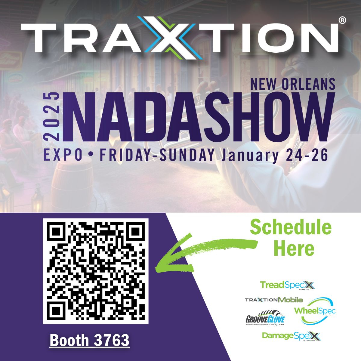 TraXtion to Showcase Three New Innovations at NADA