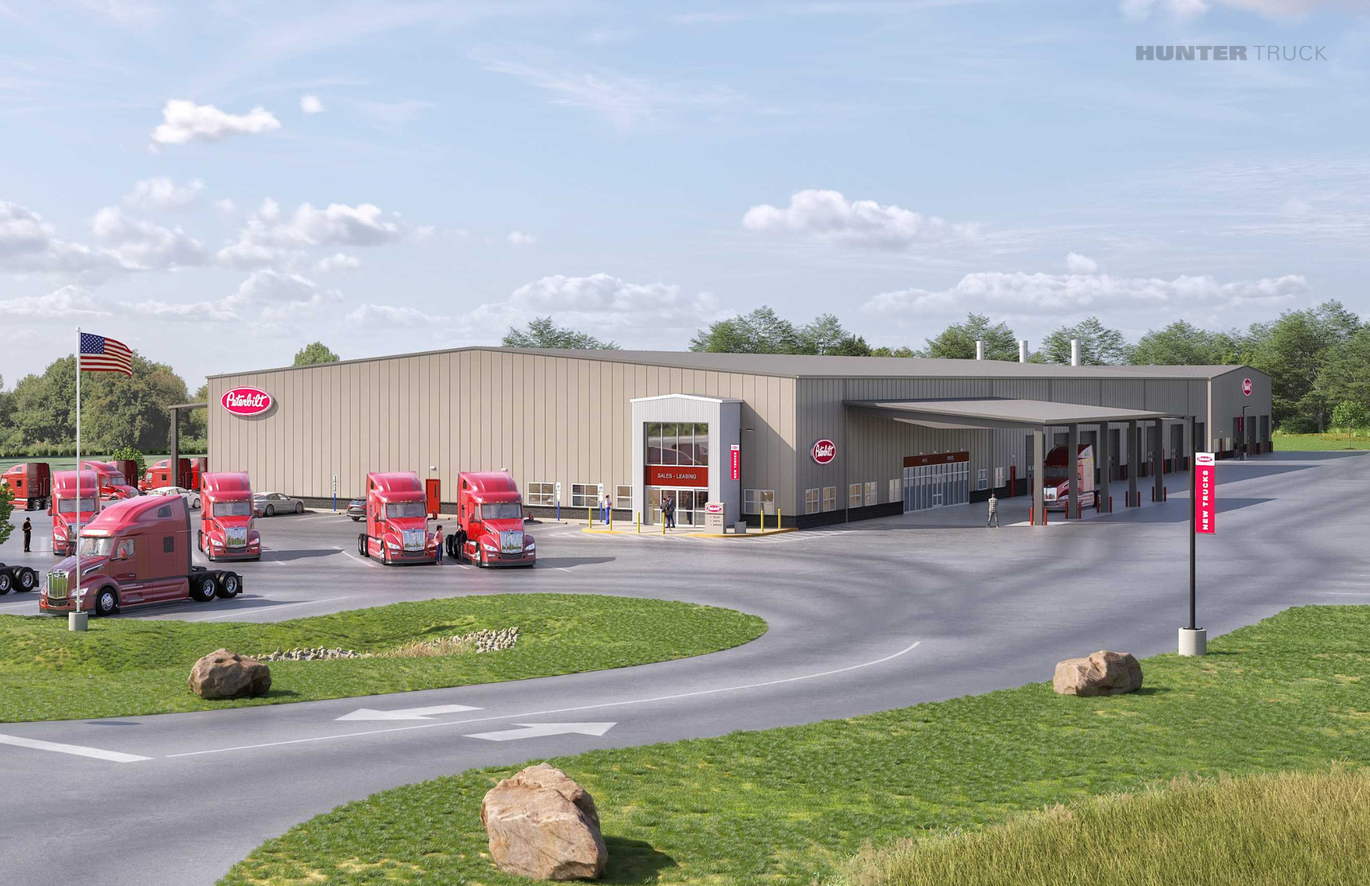 Hunter Truck Announces New Peterbilt Dealership in Scranton, PA