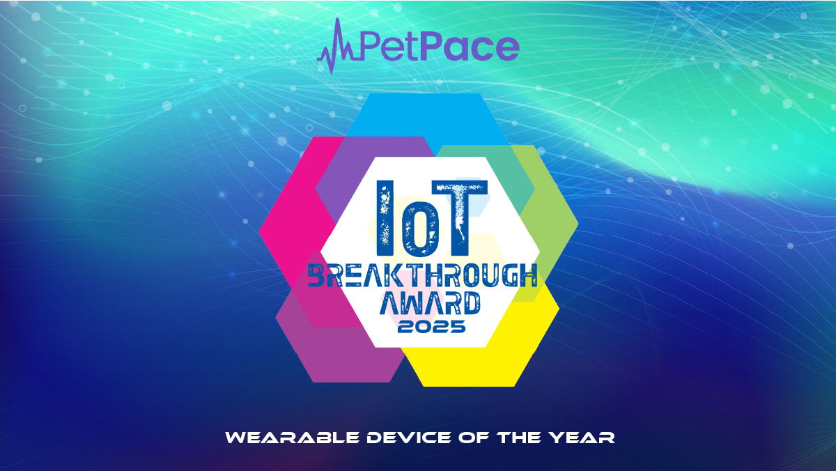 PetPace Health 2.0 Smart Collar Named “IoT Wearable Device of the Year” in 9th Annual IoT Breakthrough Awards Program