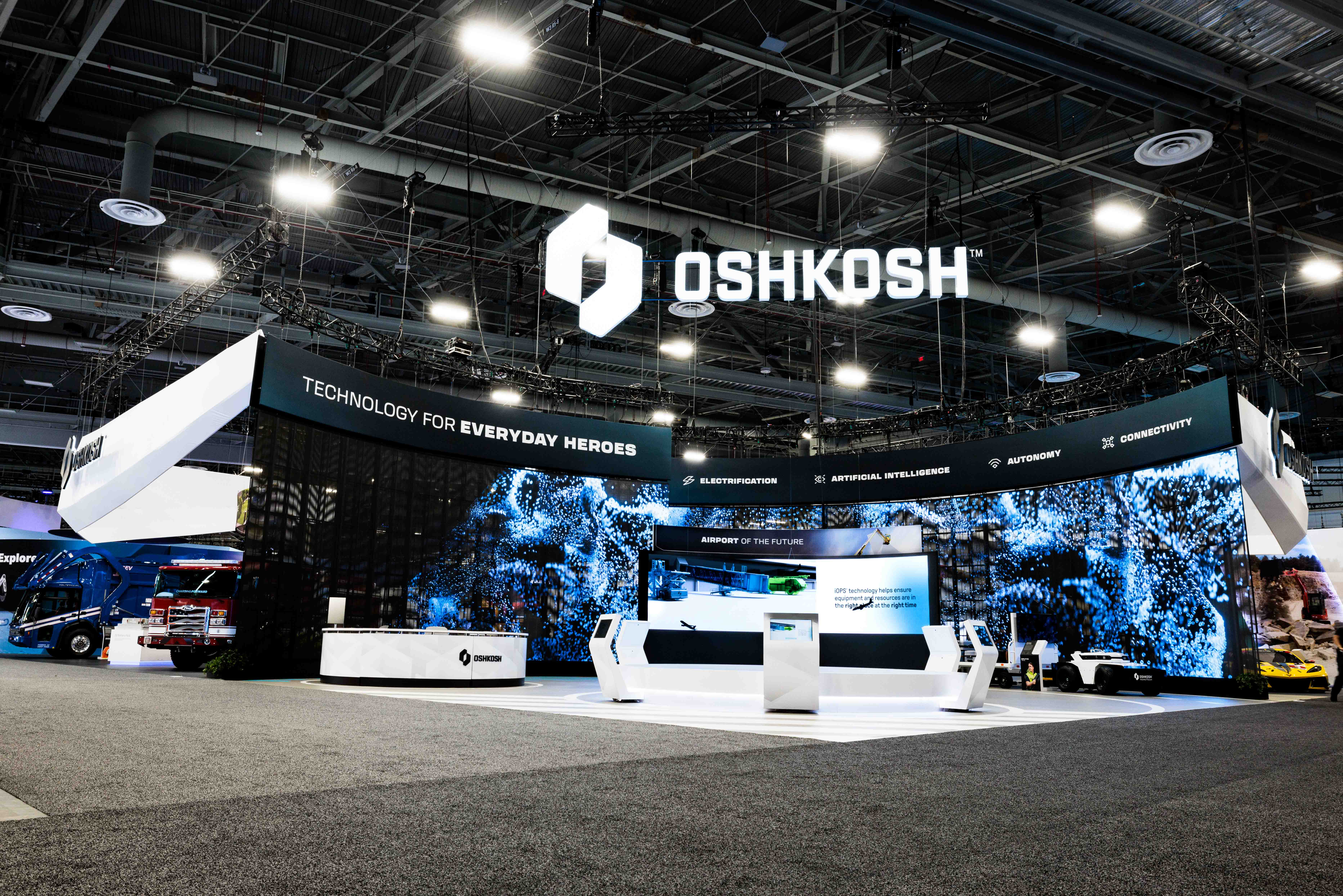 Oshkosh Corporation Showcases Technology for Everyday Heroes at CES 2025: Pioneering Advances in Electrification, AI, Autonomy and Connectivity