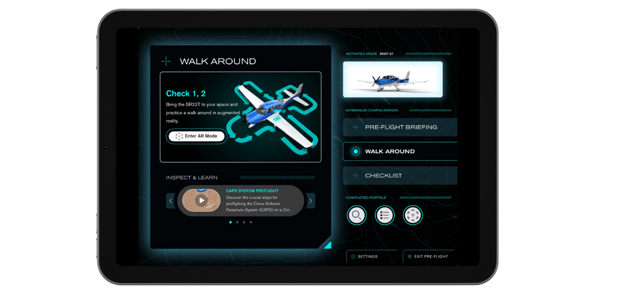 Cirrus Approach Flight Training App Relaunches with Augmented Reality Pre-Flight