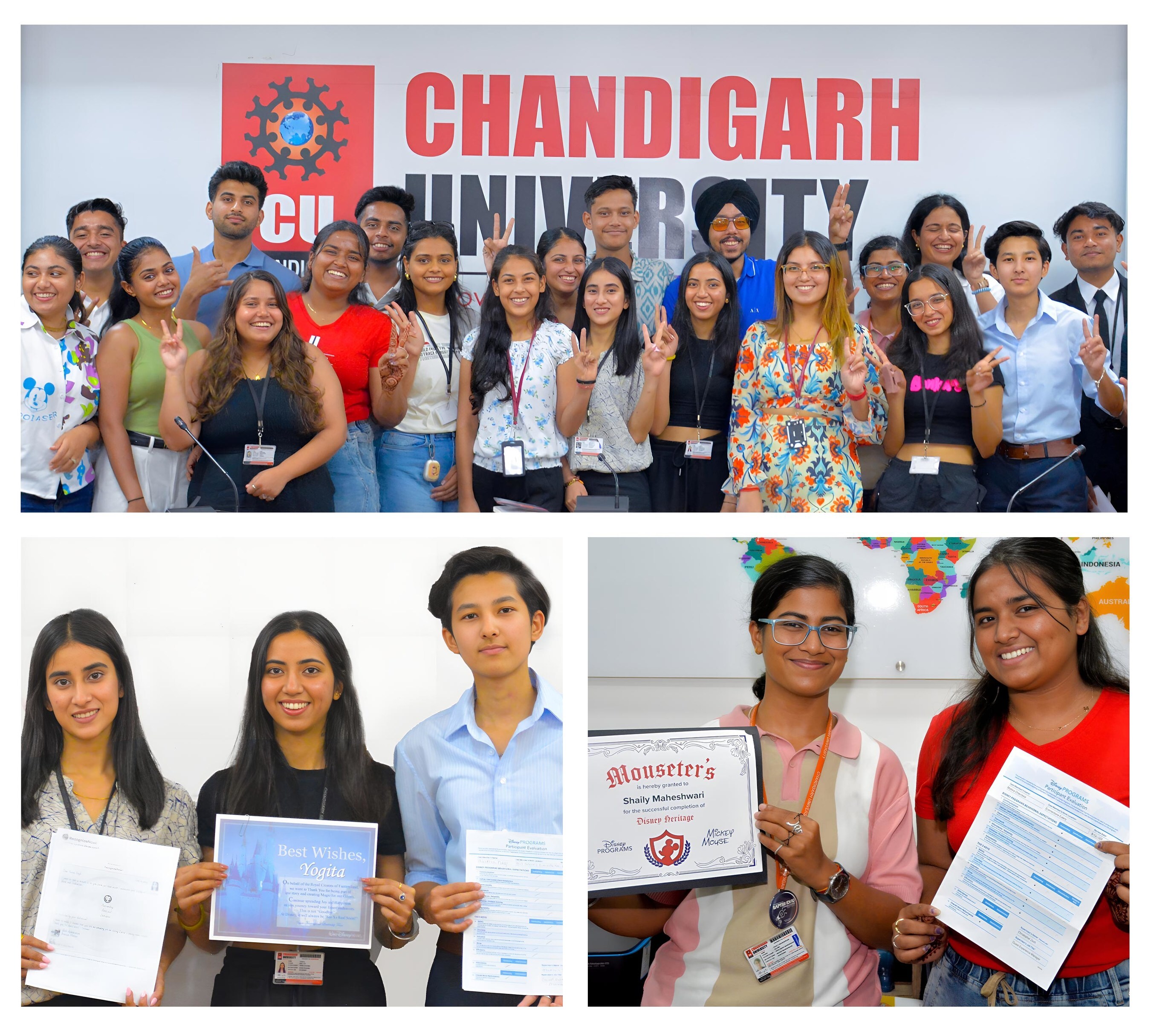 Chandigarh University's Tourism & Hospitality Management Students Secure Record-Breaking 834 Jobs in 2023-2024