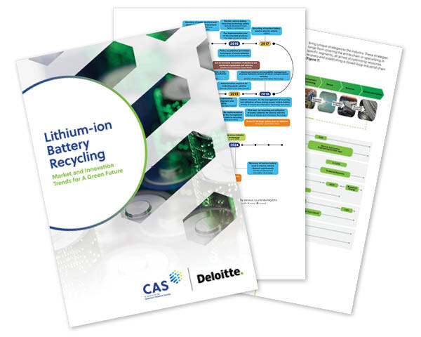 Deloitte and CAS publish new report analyzing the lithium-ion battery recycling industry amid growing demand for sustainable energy solutions