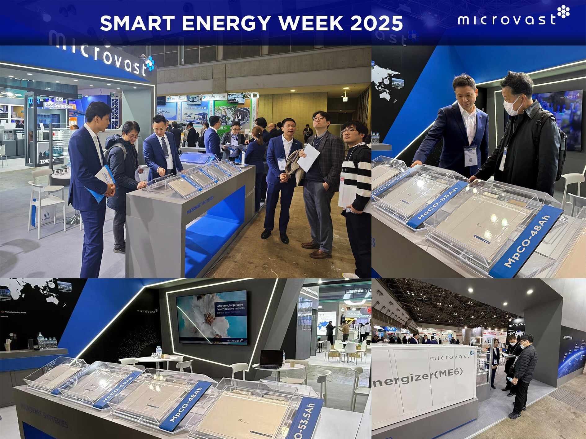 Microvast Unveils Next-Gen Battery Solutions at Smart Energy Week 2025