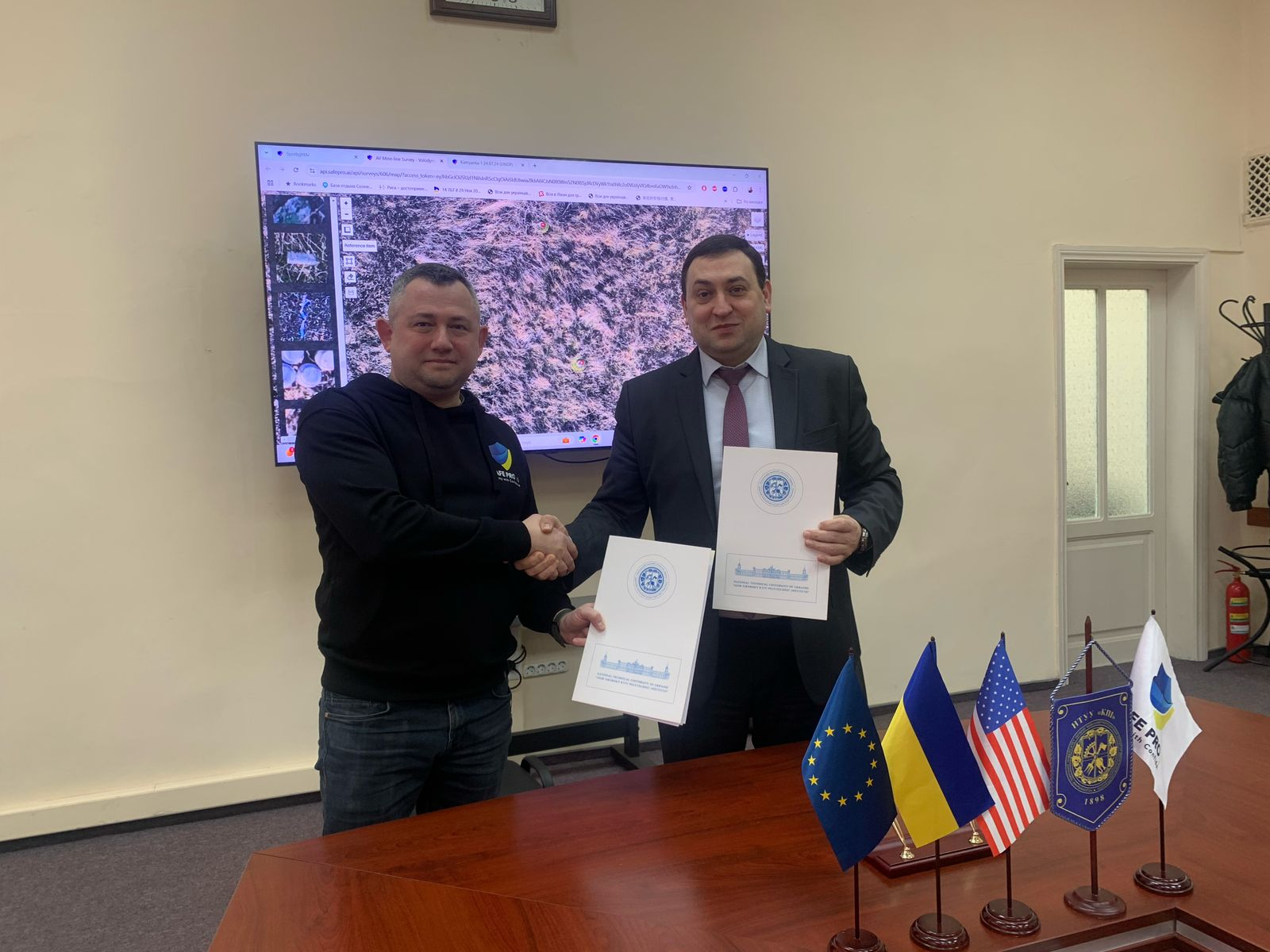 Safe Pro and Kyiv Polytechnic Institute, Ukraine’s Leading Technical University, Sign Multi-Year MOU to Collaborate on Artificial Intelligence and Drone Technology