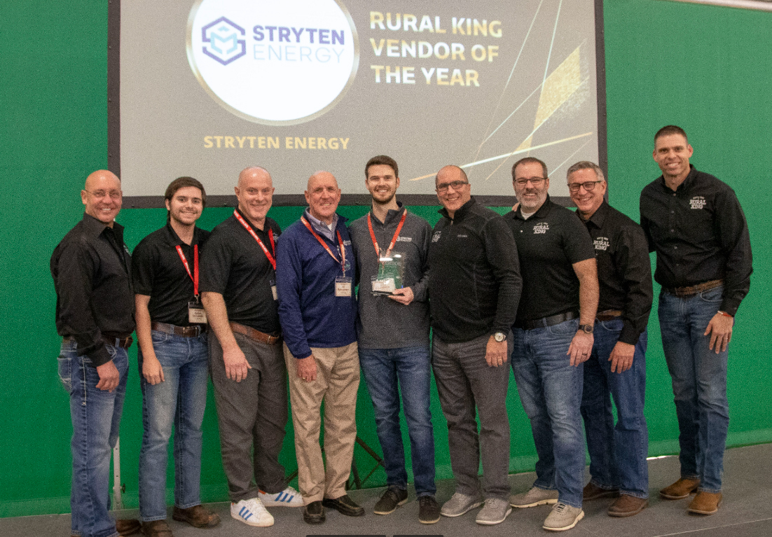 Stryten Energy Receives Rural King “Vendor of the Year” Award