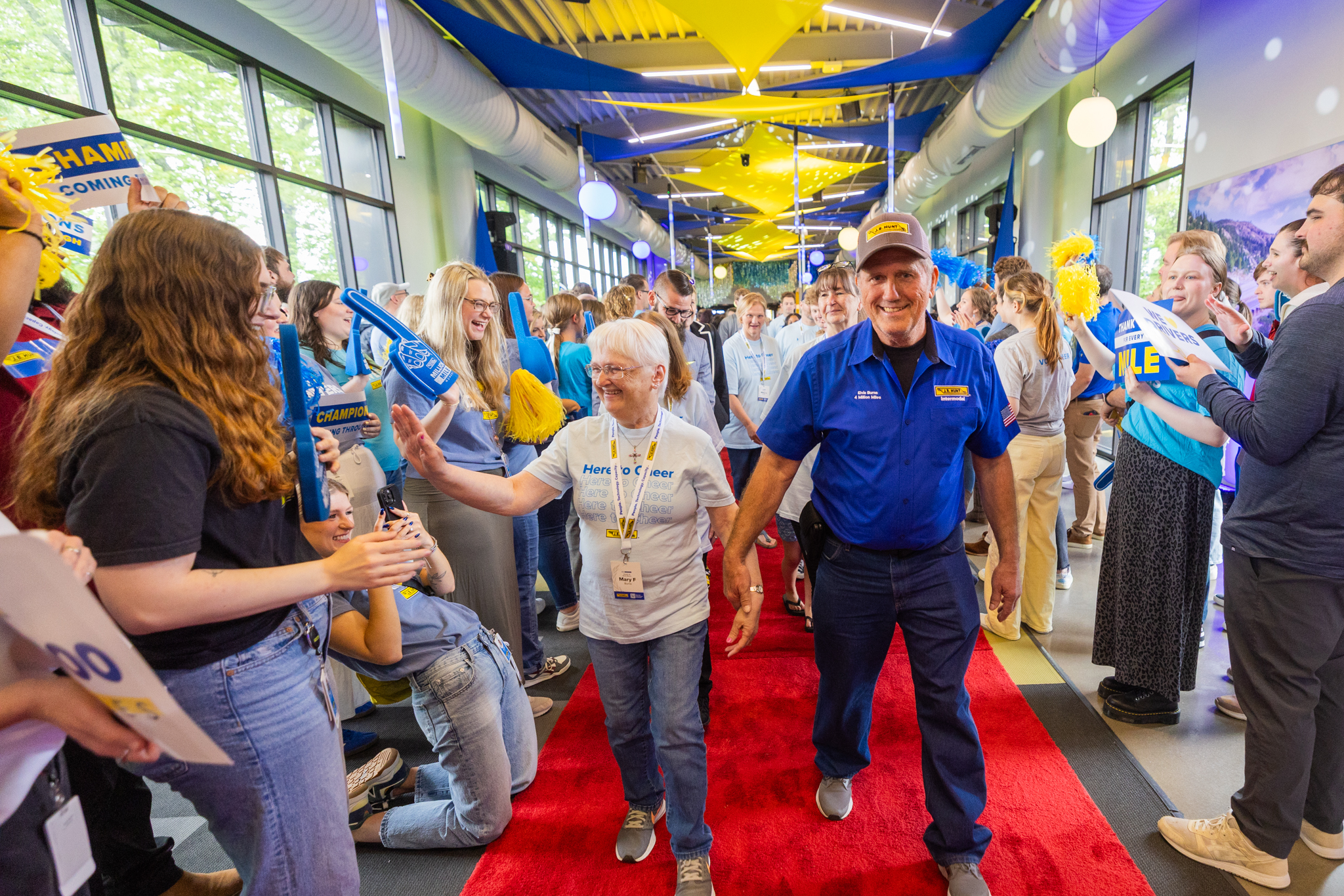 J.B. Hunt Recognizes 54 Drivers for Million Mile Safety Accomplishments
